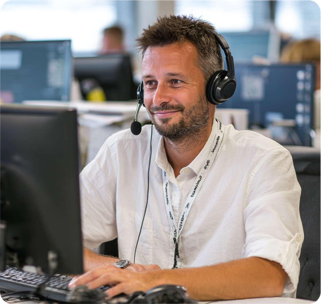 Computer sulla schermata di On Page®