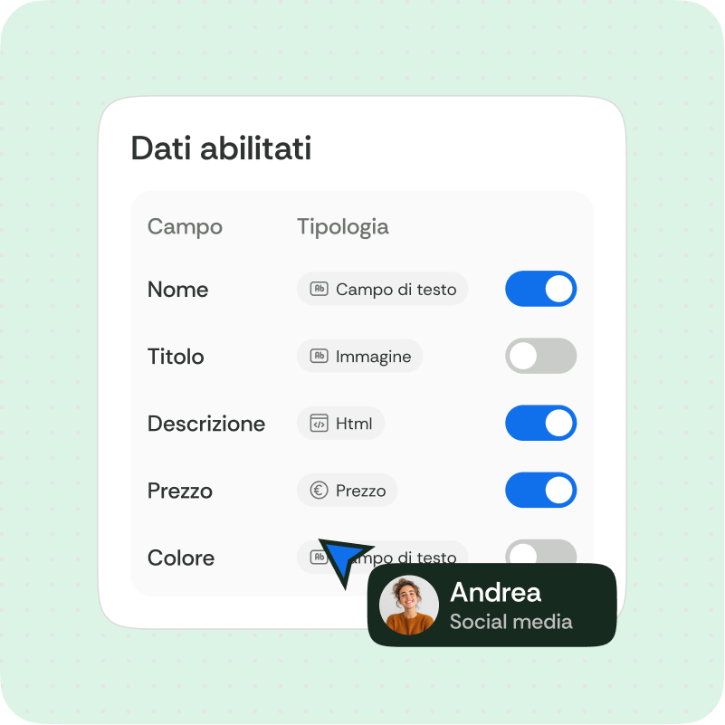 Metti ordine e arricchisci i dati