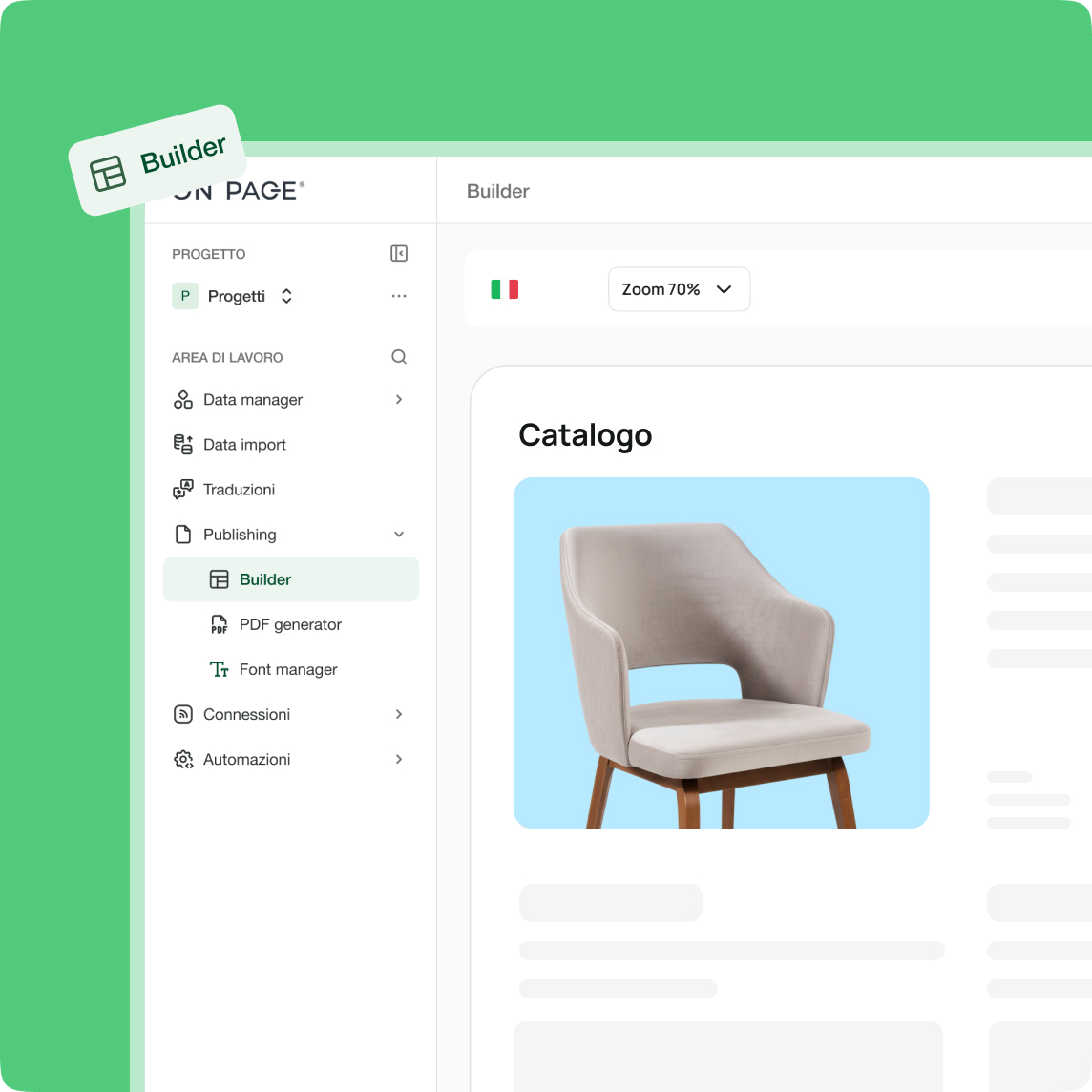 Dal dato strutturato al documento ufficiale