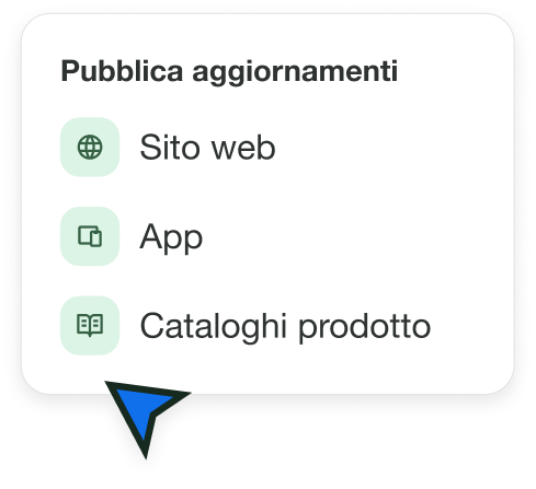 Pubblica aggiornamenti