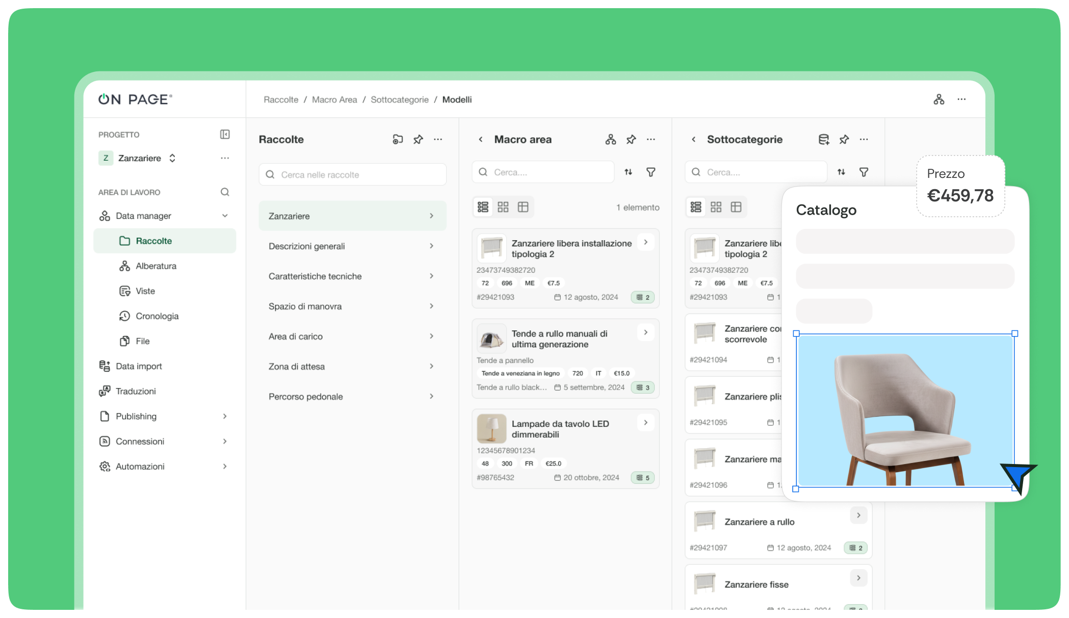 Grazie per aver richiesto la demo